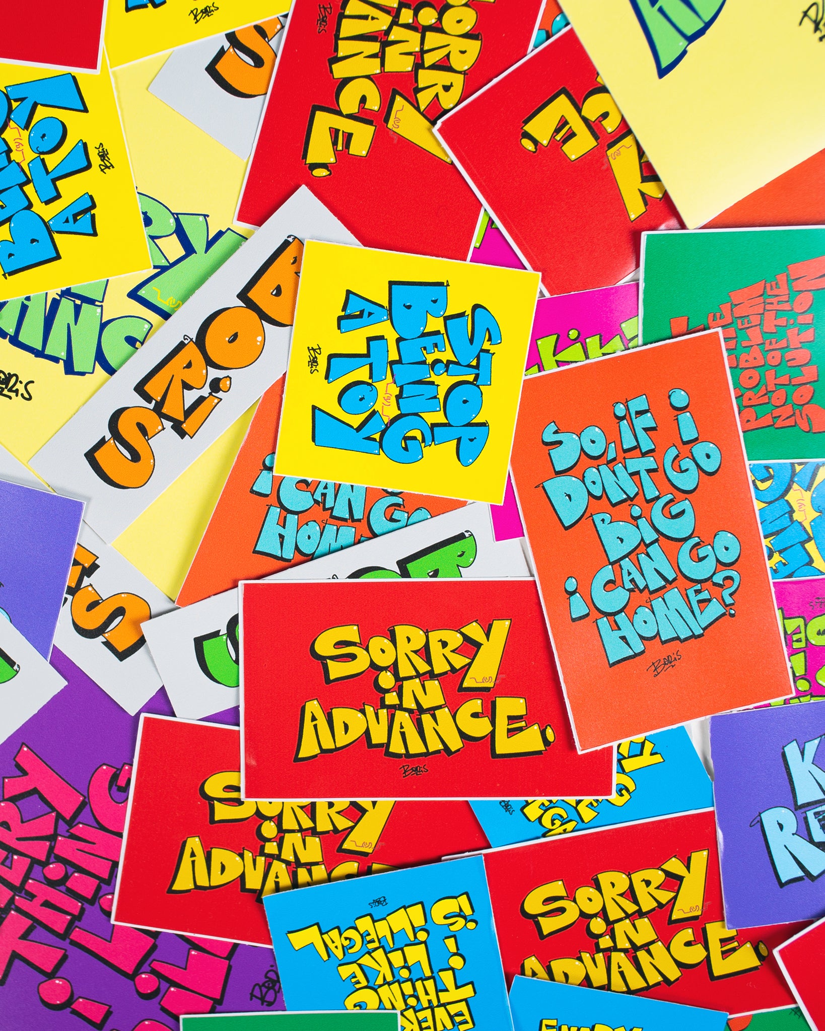 Good Guy Lettering Good Guy Boris - Sticker Pack – The Grifters™