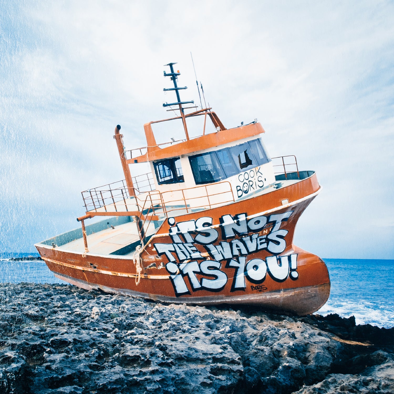 (Signed) ITS NOT THE WAVES - ITS YOU! - Fine Art Print