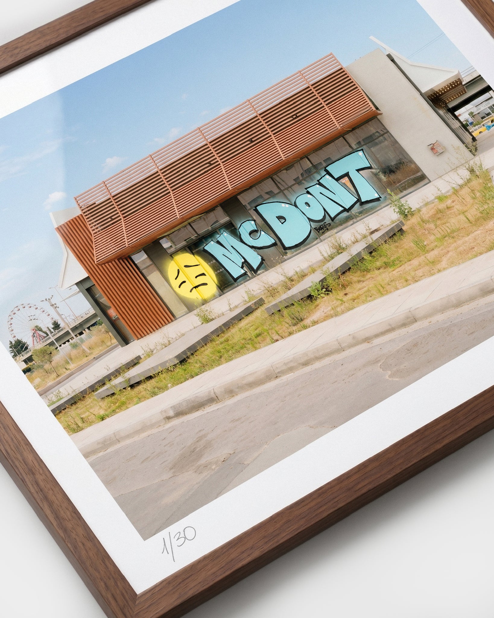 (Signed) McDon't - Fine Art Print