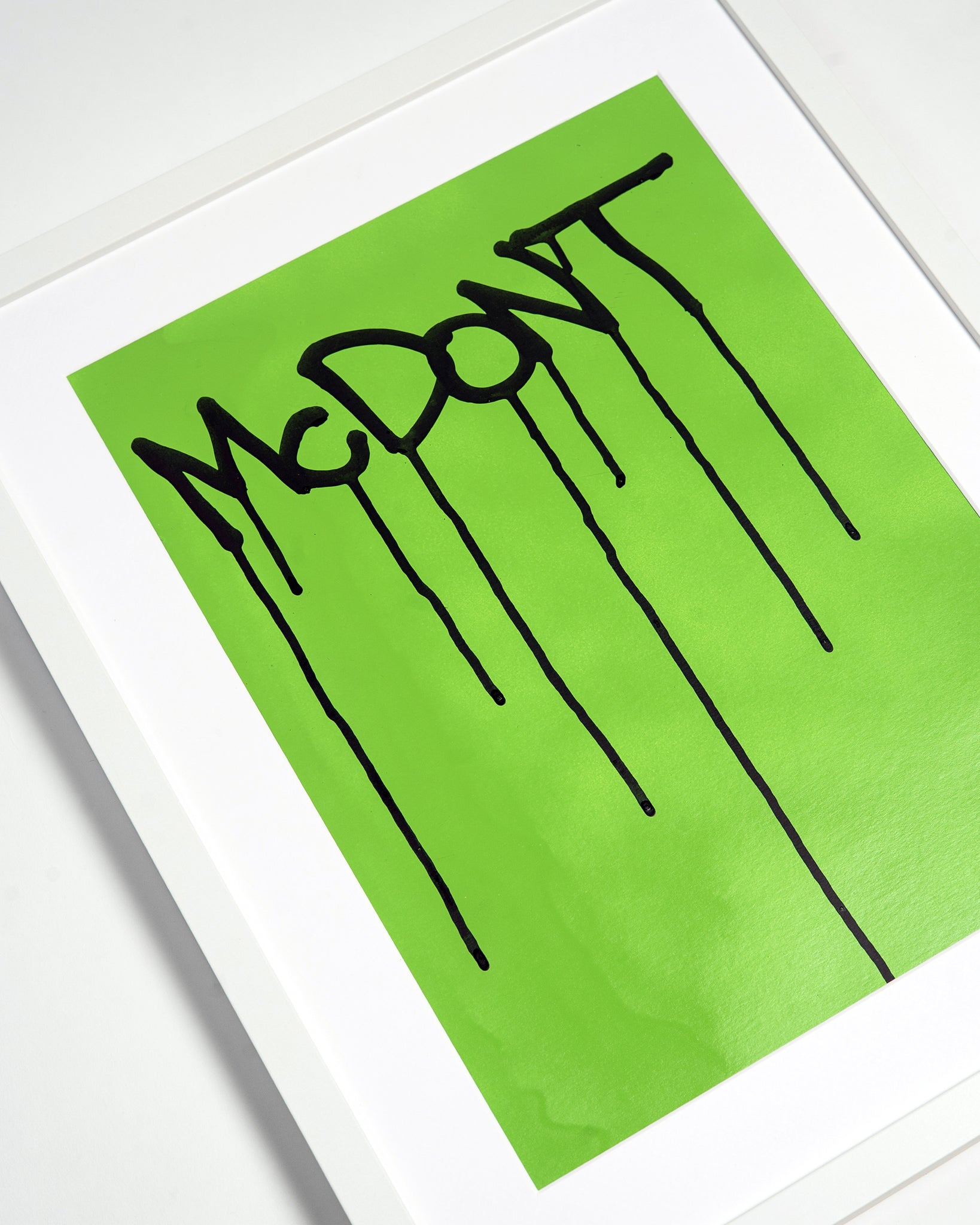 (Signed) McDon't - Original Drawing