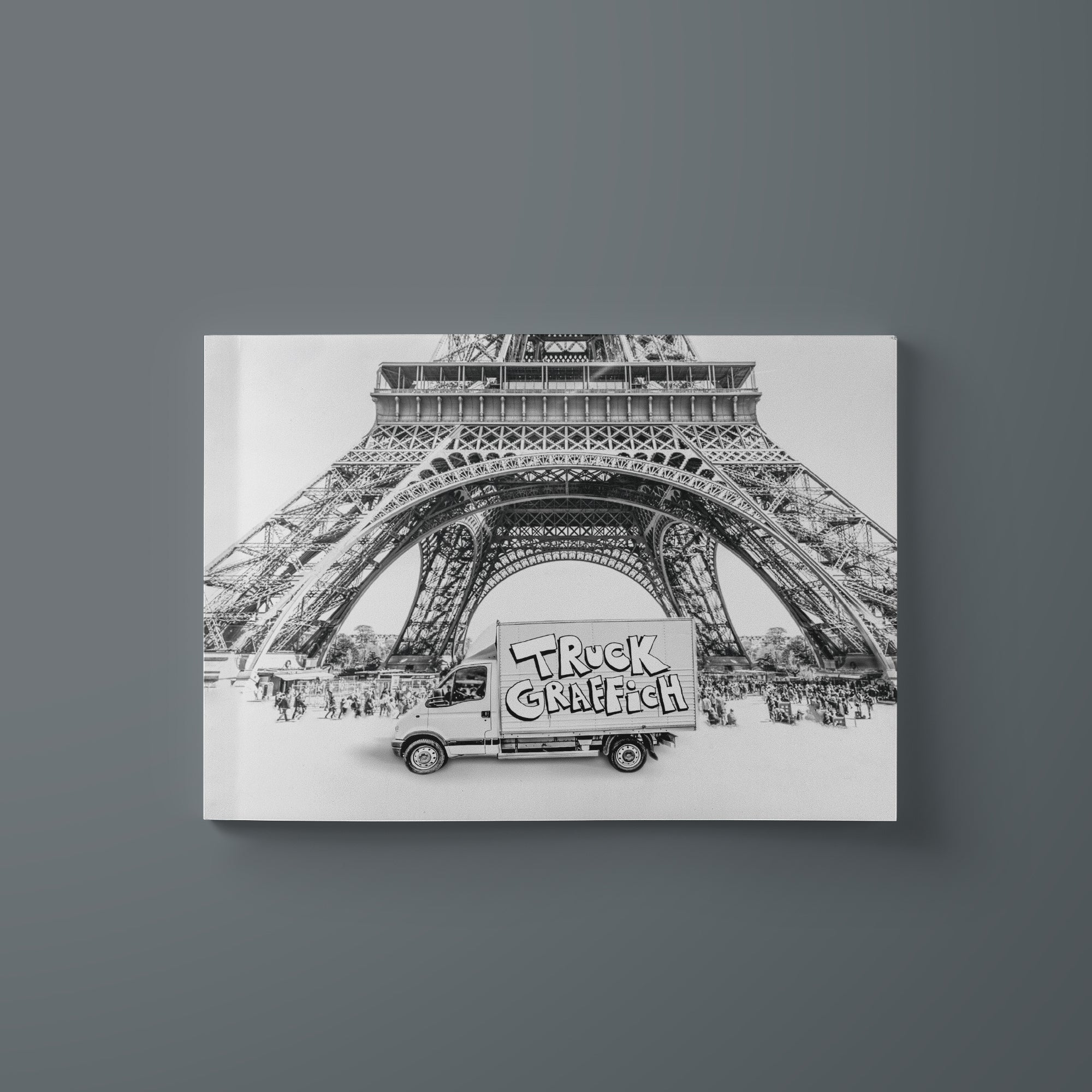 TRUCK GRAFFICH - GRAFFITI ON PARIS TRUCKS - GOOD GUY BORIS - BOOK COVER